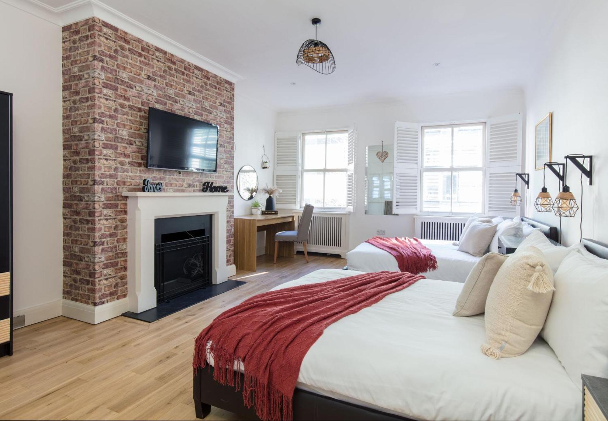 Spacious Quiet 4Bedrooms 6Beds House With Private Garage 5Min Walk To Paddington Station Londres Exterior foto
